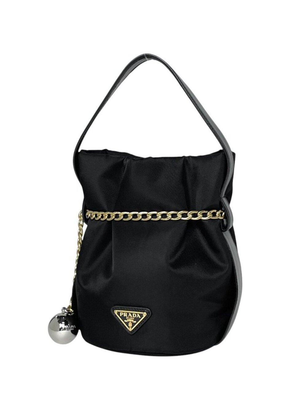 Prada Handbag Petit Sac Re-Nylon Tessuto Nylon Nero